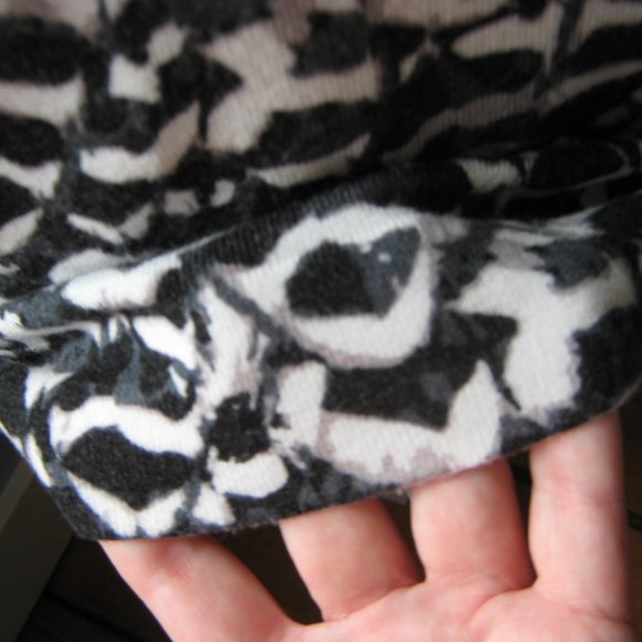 Sigrid Olsen Feather Print Sweater - Picture 4 of 4